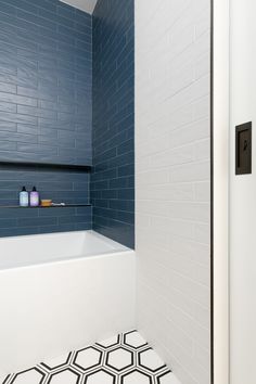 Bathroom Tile Transition