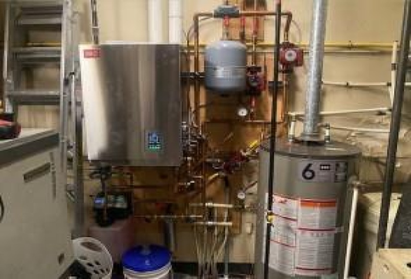 new boiler for infloor heating
