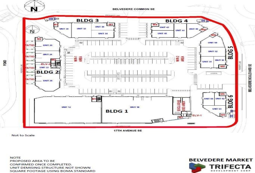 Belvedere Market Site Plan